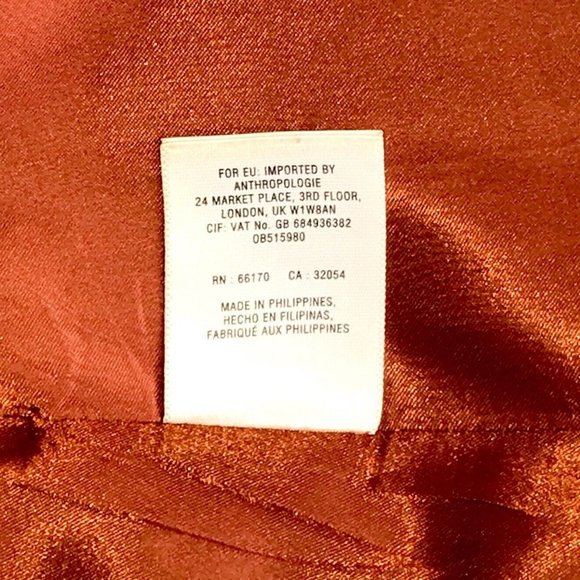 ANTHROPOLOGIE MAEVE Skirt sz US 2 / XS Floral Rust Boho Whimsical - Picture 11 of 11